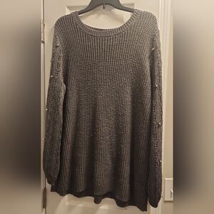 Lane Bryant shimmery sweater